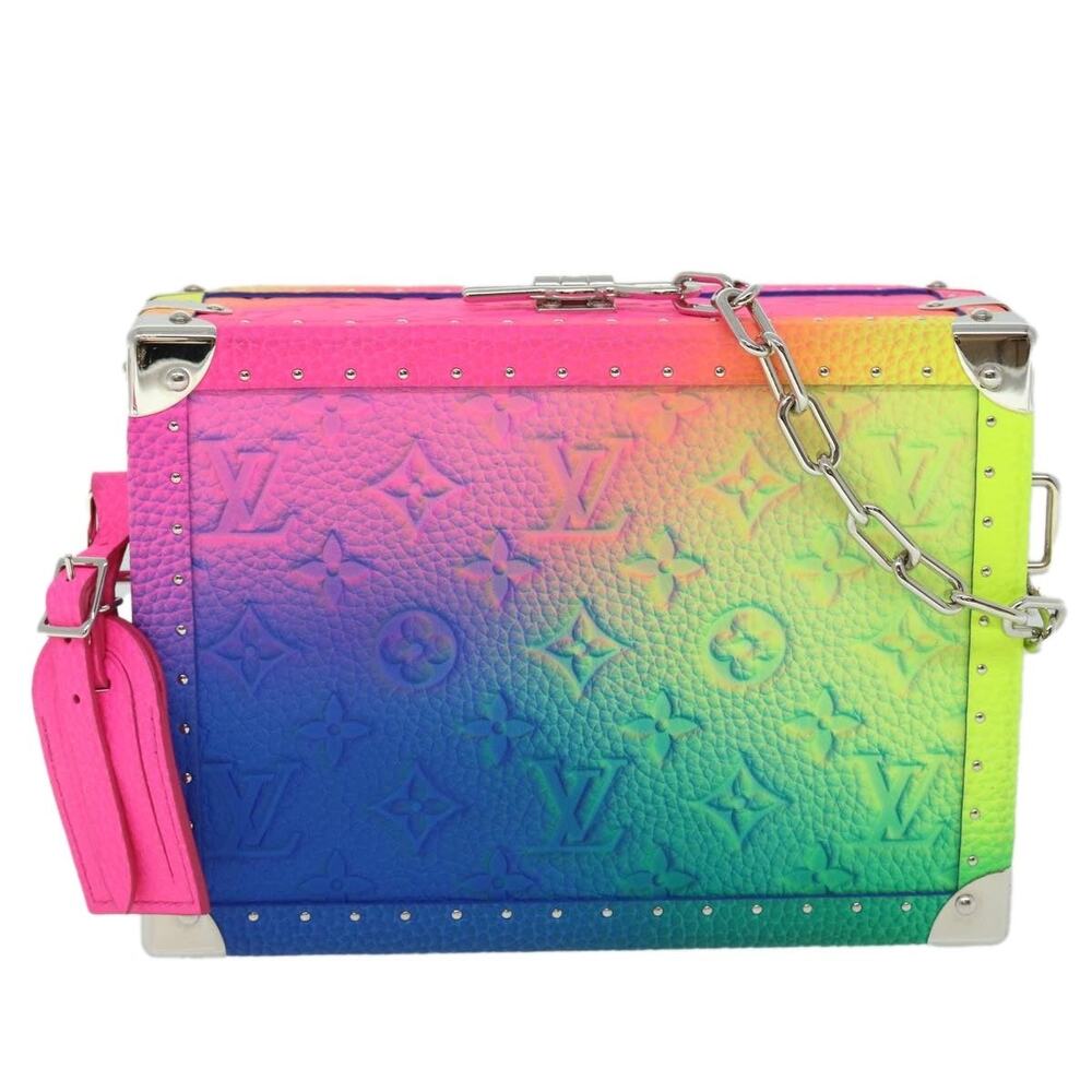 Louis Vuitton Monogram Illusion Soft Trunk Shoulder Bag Multicolor